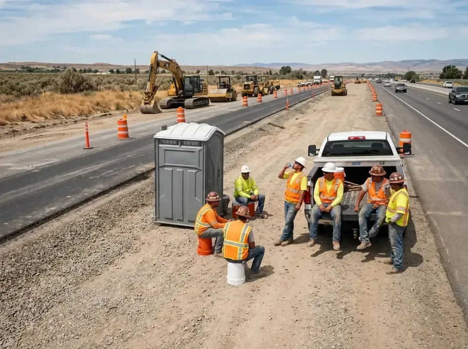 highway-road-construction-crew-007 — frequently asked questions, Porta Potty and Restroom Rentals in San Marcos, CA